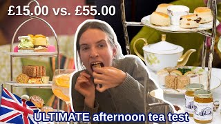 £15 vs £55 afternoon tea which is better [upl. by Siron]