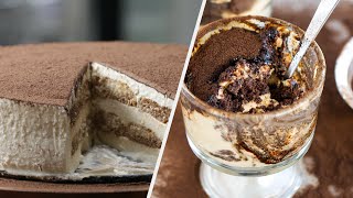 Tiramisu 5 Ways • Tasty [upl. by Netsirc]