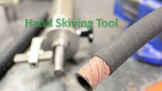 Hydraulic Hose Skiving Tool [upl. by Orel408]