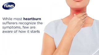 What Causes Heartburn  TUMS [upl. by Sorgalim]