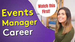 EVENTS MANAGER CAREER  What to Know Before Choosing this Career [upl. by Fi300]