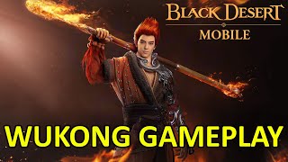 Wukong Gameplay Black Desert Mobile Monkey King BDO Lumine [upl. by Htebazila]