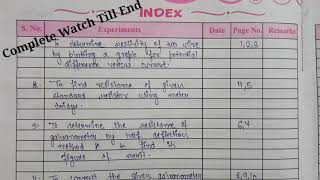 PRACTICAL FILE PHYSICS WITH FULL READINGS CLASS 12CBSE BOARD 2022 [upl. by Telford]