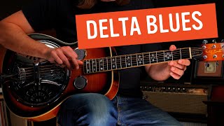 How to Play this Insane Delta Blues Rhythm [upl. by Crim]