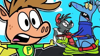 Super HobbyKids vs SlobbyKids HobbyKids Adventures Cartoon  Episode 5 [upl. by Bortz364]