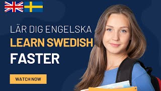 Lär dig engelska  Engelsk grammatik  Swedish Grammar  50 Sentence Patterns in English and Swedish [upl. by Kendal]