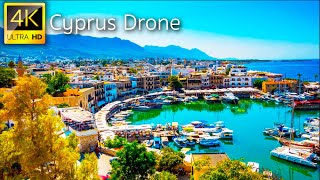 Cyprus  4K UHD Drone film  Explore Nicosia Cyprus and Beautiful Places in Cyprus  4K Drone [upl. by Aneleve]