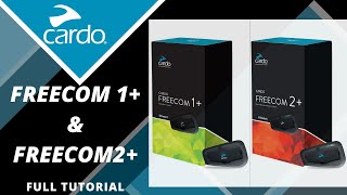 Cardo FREECOM1 and FREECOM2 Complete Tutorial [upl. by Aurelie]