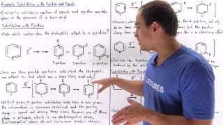 Electrophilic Substitution of Pyrrole and Pyridine [upl. by Neu]