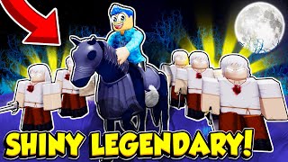 I Got INSANE SHINY LEGENDARIES In Anime Fighters Simulator UPDATE Roblox [upl. by Anihpesoj]