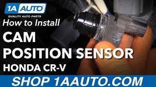 How to Replace Camshaft Position Sensor 0209 Honda CRV [upl. by Ueik]