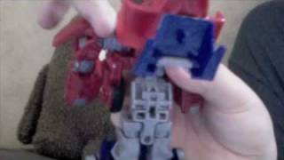 How to Transform Cybertronian Optimus Prime into Vehicle Mode [upl. by Harald]