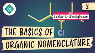 The Basics of Organic Nomenclature Crash Course Organic Chemistry 2 [upl. by Yrrek518]