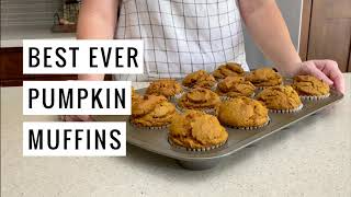 Best Ever Pumpkin Muffins [upl. by Eintihw]