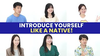 How do Koreans actually introduce themselves [upl. by Odlavso]