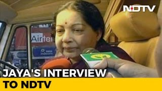 Watch Jayalalithaas Interview to NDTV Before Her Big 2011 Comeback [upl. by Ahsykal707]