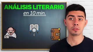 Cómo Hacer un ANÁLISIS LITERARIO📖 [upl. by Milburr]