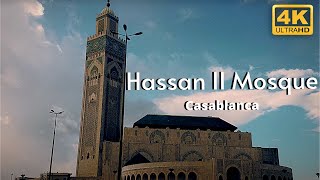 Hassan II Mosque 4k  Casablanca Morocco [upl. by Evanne]