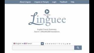 Free online dictionary Lingueecom [upl. by Ennayehc]