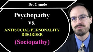 Psychopathy vs Antisocial Personality Disorder sociopath sociopathic traits amp sociopathy [upl. by Crosse964]