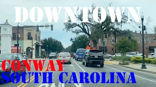 Conway  South Carolina  Downtown Drive [upl. by Llebyram767]