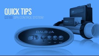 Spa Control System  GS100 quick tips [upl. by Eindys]