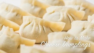 How to Make Chinese Dumplings recipe 饺子 [upl. by Hale]