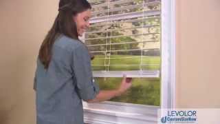 How To Install Levolor Cordless Blinds [upl. by Aztilem816]