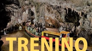 Trenino Grotte di Postumia Slovenia  Giro completo OnRide [upl. by Killigrew369]