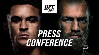 UFC 264 Prefight Press Conference  Poirier vs McGregor 3 [upl. by Lilith]