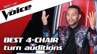 TOP 10  ALL TURN Blind Auditions in The Voice [upl. by Cecile941]