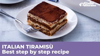 HOW TO MAKE TIRAMISÙ  The ORIGINAL Italian recipe [upl. by Zetrac161]