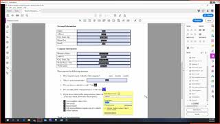 Adobe Acrobat Pro DC Tutorial 18  Prepare Form Part 1 [upl. by Namwob]