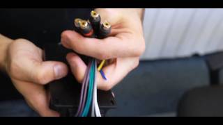 How to Hook Up Amplifier to Car Stereo  Car Audio [upl. by Caputo]