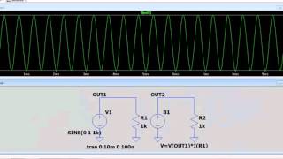 LTspice Behavioral Voltage Sources [upl. by Gennie568]