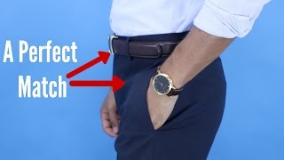 4 Rules to Choose The Right Belt [upl. by Nalyr352]