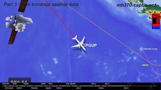 Missing Flight MH370 Piloted Trajectory 13  CAPTIO [upl. by Atwater252]