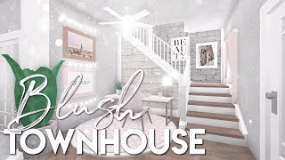 BLOXBURG Blush Townhouse 34k [upl. by Arimahs]