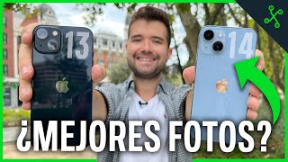 iPhone 14 VS iPhone 13 ¿Cuál tiene MEJOR CÁMARA Parte 1 [upl. by Schmidt259]