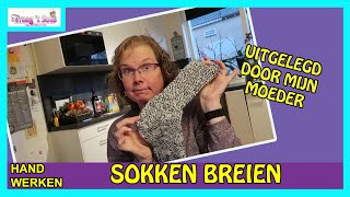 SOKKEN BREIEN TUTORIAL NEDERLANDS [upl. by Morehouse]