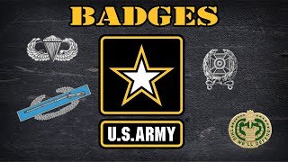 Explaining US Army badges [upl. by Reidid]