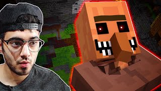 SCARIEST VILLAGER in Minecraft Very Scary [upl. by Sosthenna]