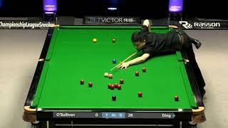 Ronnie OSullivan vs Ding Junhui  2022 Championship League Snooker Invitational [upl. by Llerrej]