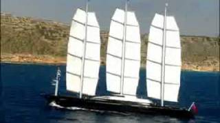 Perini Navi  88m SY Maltese Falcon [upl. by Dosi]