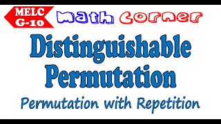 Distinguishable Permutation  Permutation with Repetition [upl. by Hutton]