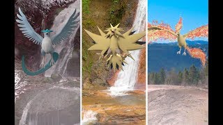 Zapdos Articuno amp Moltres IN REAL LIFE  The World Of Pokémon [upl. by Atrice438]