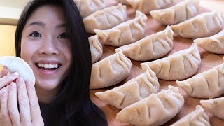 I Made Homemade Dumplings From Scratch [upl. by Stock767]