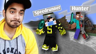 Minecraft Manhunt with Worlds best Hunter YesSmartyPie VS FalanaG [upl. by Weisman]