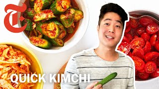 How to quotKimchiquot Any Fruit or Vegetable  NYT Cooking [upl. by Neelyk]