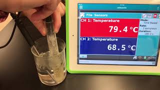 Cooling Curve of Naphthalene [upl. by Nahsaj]